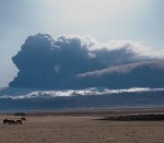 Eyjafjallajökull, April 2010 (Wikimedia Commons, attr: David Karnå)