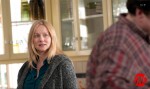 Laura Linney's character looks at the man portraying her husband, in the Big C